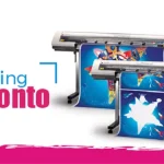 Toronto Printing Company SEO case study showing 280% organic traffic increase with before and after analytics dashboard comparison