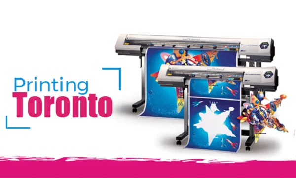 Toronto Printing Company SEO case study showing 280% organic traffic increase with before and after analytics dashboard comparison