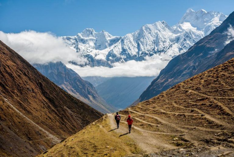 Travel SEO recovery case study showing organic traffic restoration for Nepal trekking company from 52% drop to growth trajectory